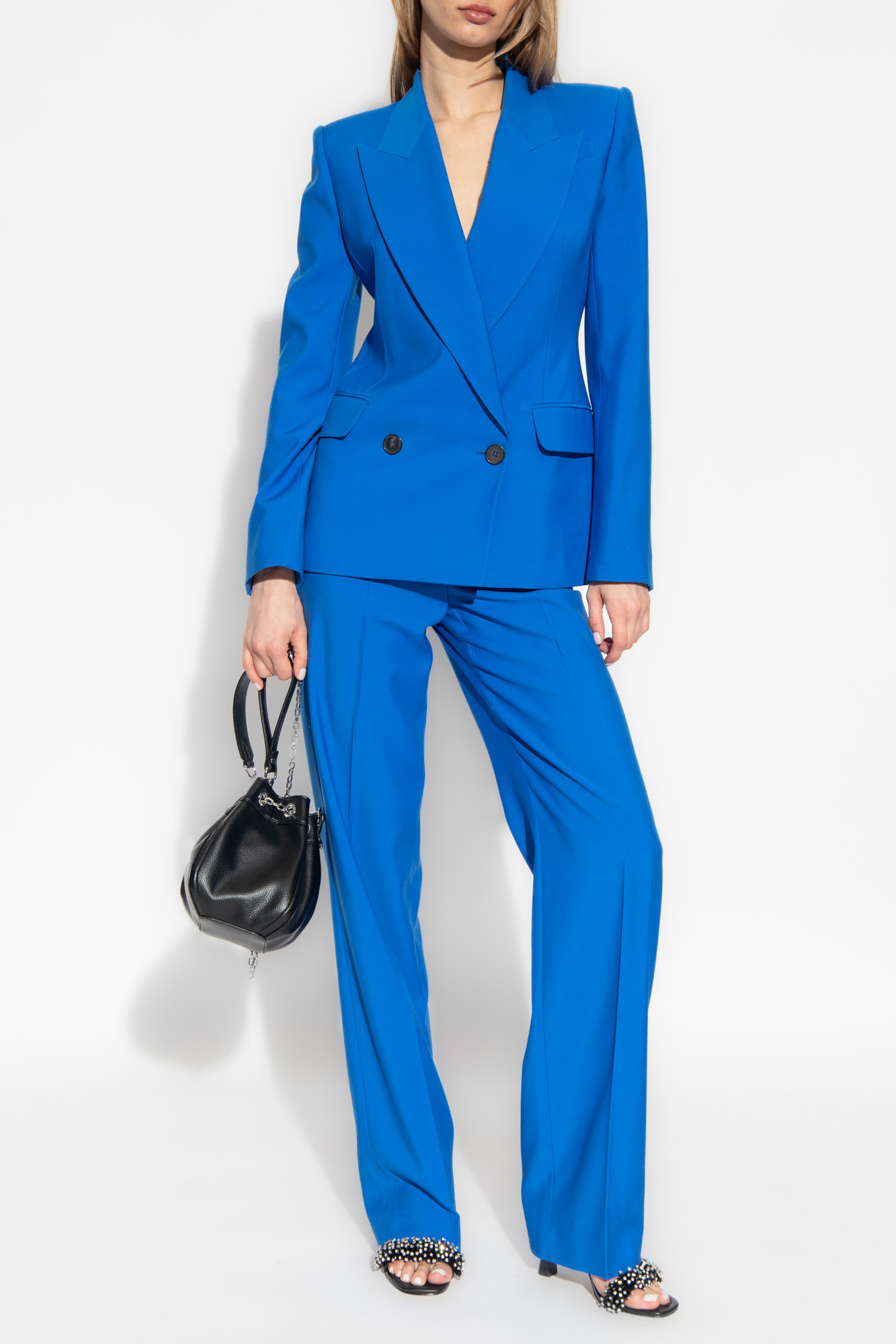 breasted blazer Alexander McQueen - Blue Double